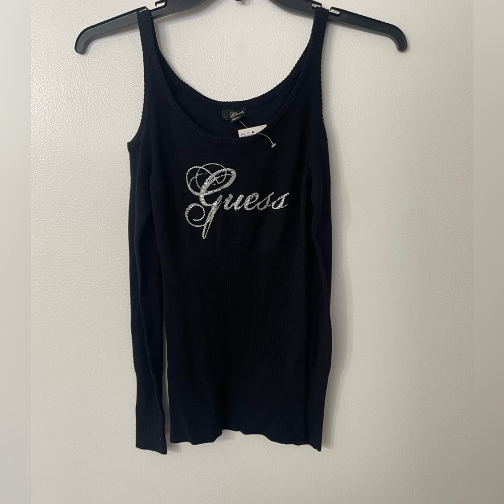 Women’s Black Guess Sweater sz Small